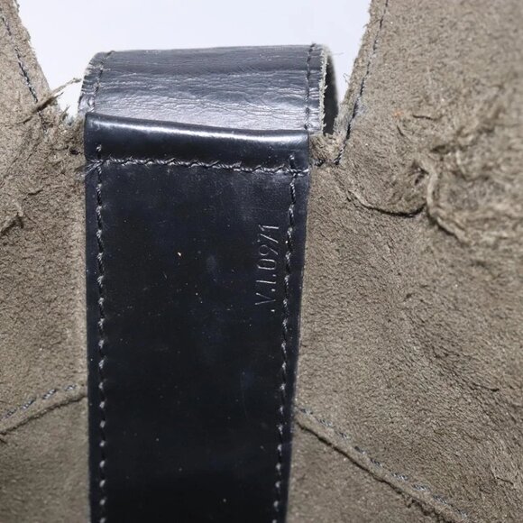 LOUIS VUITTON Epi Sac Seau Shoulder Bag Black M80161 LV Auth BA3396 - Picture 3 of 16